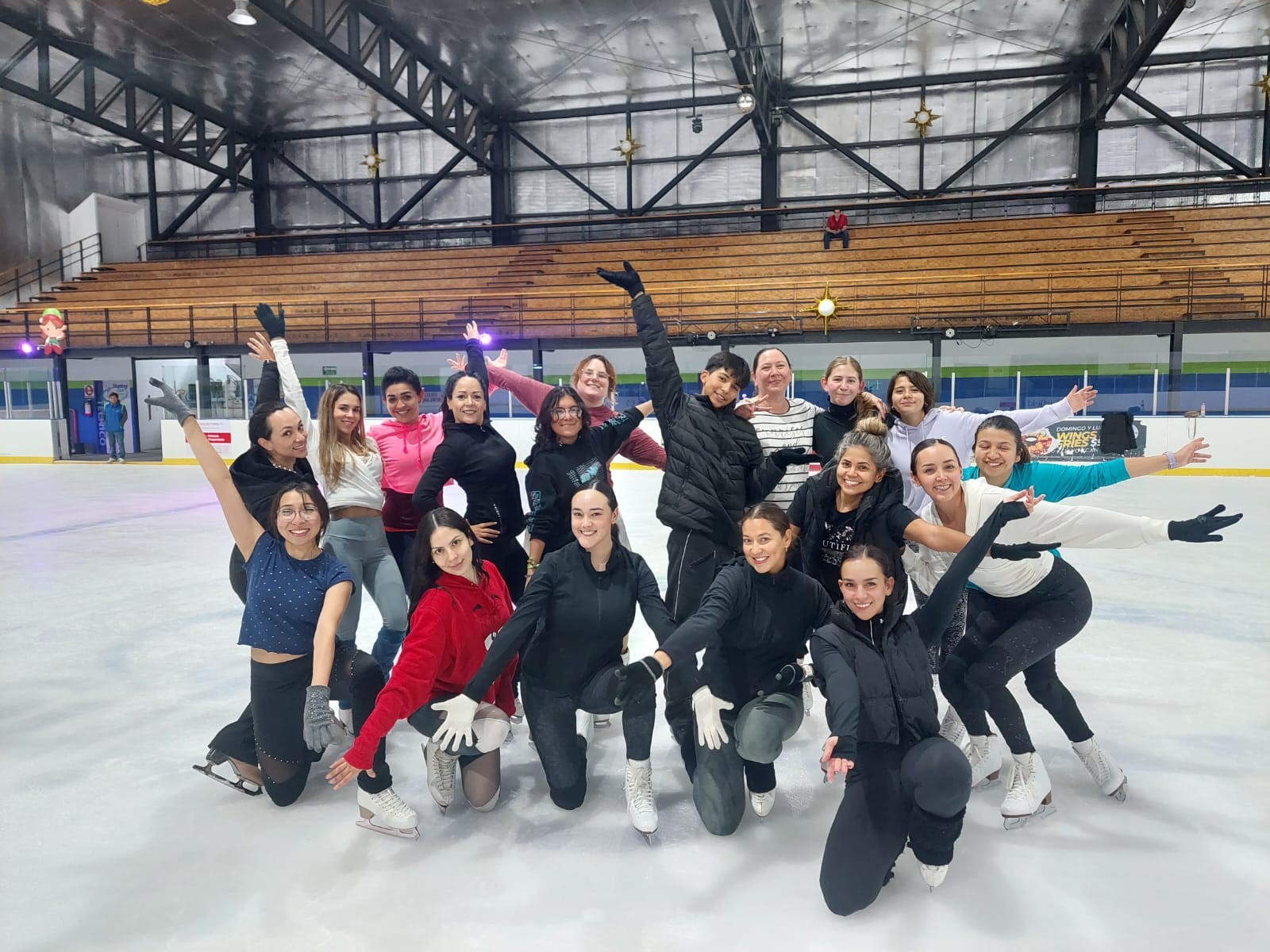 Movimiento grácil en el hielo